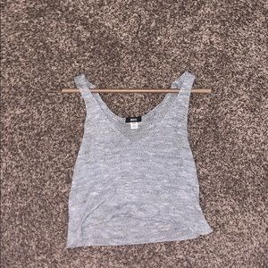 Cropped urban outfitters tank top